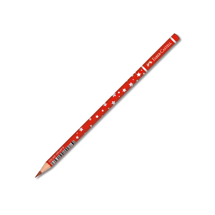 FABER CASTELL BAŞLIK KALEMİ YILDIZ KIRMIZI KALEM