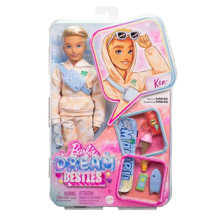 MATTEL HYC20/JDD75 BARBIE DREAM BESTIES ANA KARAKTERİ KEN 4+