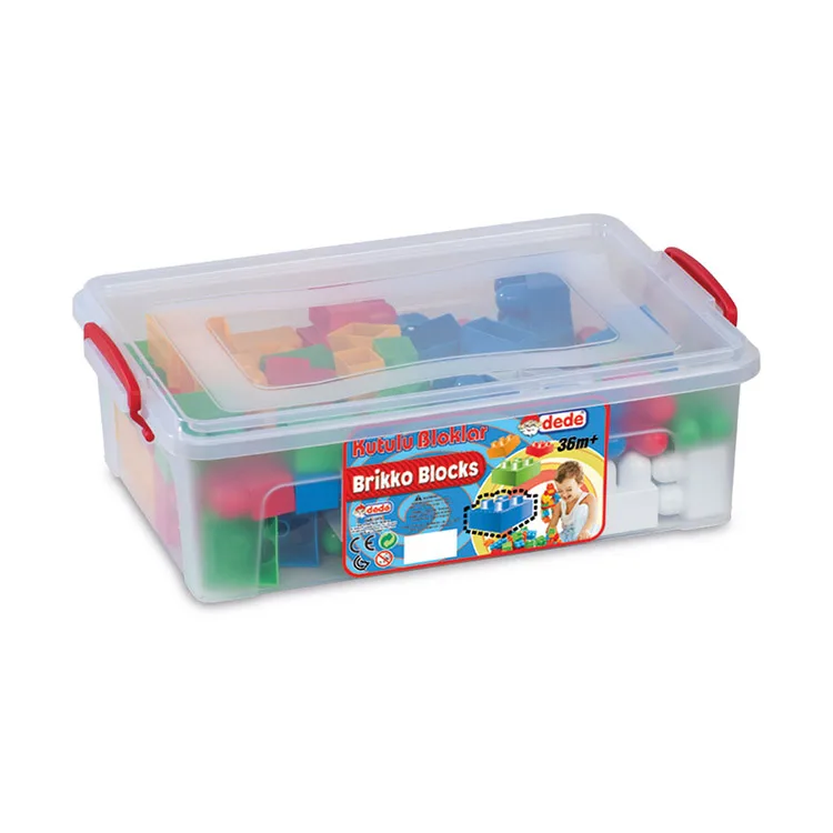 DEDE 01326 KUTULU BÜYÜK BRIKKO BLOKLAR LEGO NO:2 72 PARÇA
