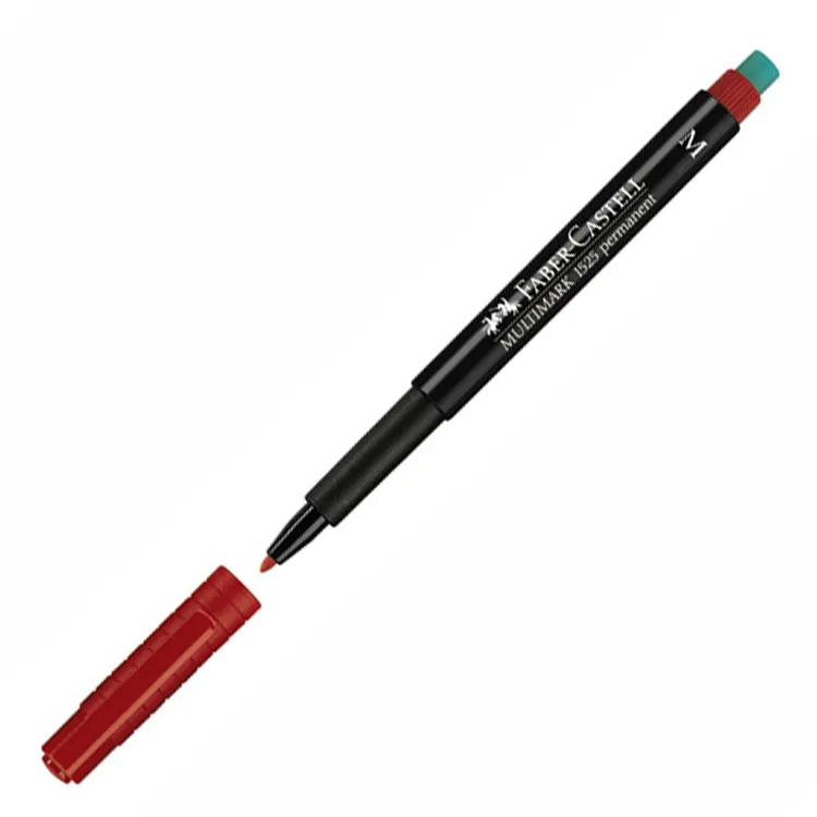 FABER CASTELL ASETAT KALEMİ (M) KIRMIZI 152521