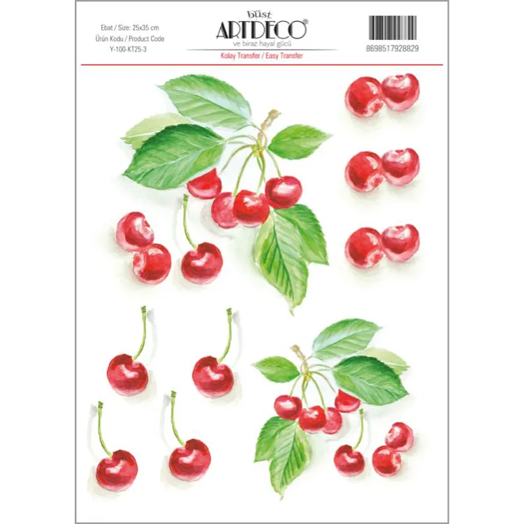 ARTDECO KOLAY TRANSFER 25X35 CM DESEN 3