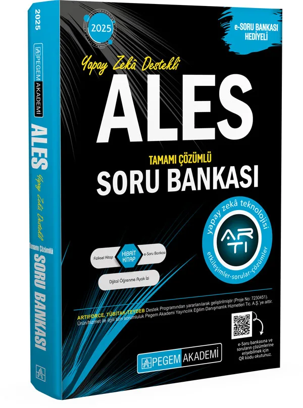 PEGEM 2025 ALES TAMAMI ÇÖZÜMLÜ SORU BANKASI