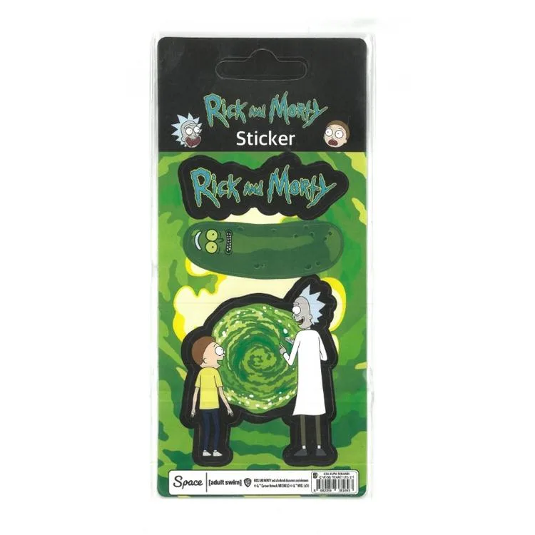 MACMUG STC-381693 RICK AND MORTY ÖZEL KESİM STICKER