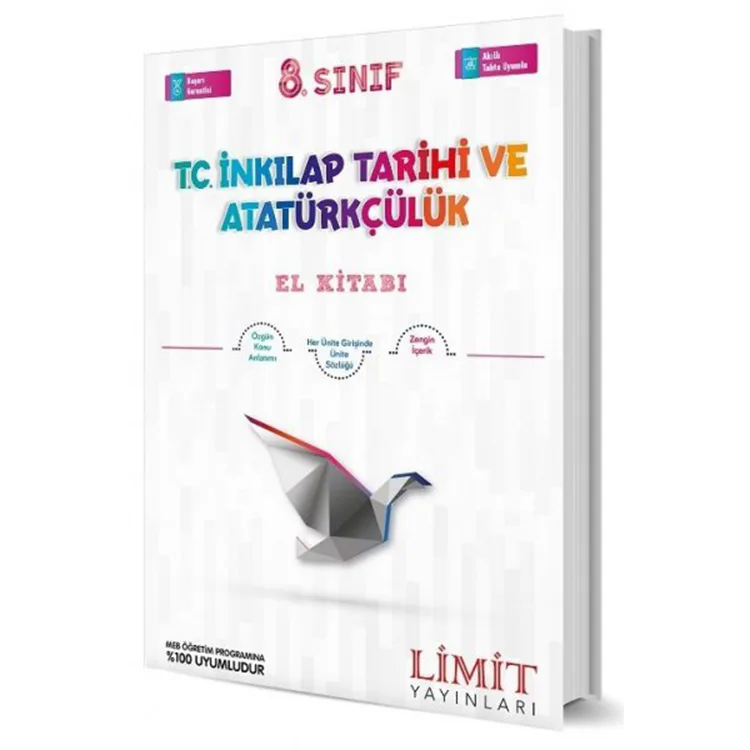 LİMİT 8. SINIF T.C İNKILAP TARİHİ VE ATATÜRKÇÜLÜK EL KİTABI