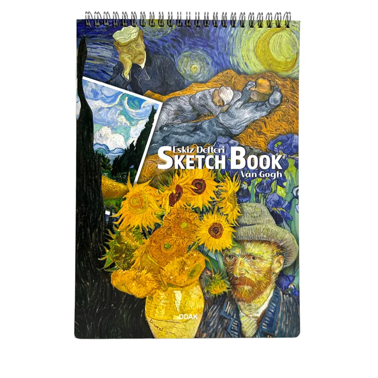 ODAK 777-263 VANGOGH ESKİZ DEFTERİ A4 IVORY140gr.40yp.