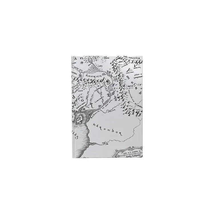 MACMUG YPK-382225 LORD OF THE RINGS MAP SERT KAPAK 96 YP ÇİZGİLİ DEFTER
