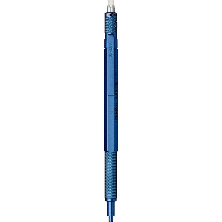 SCRIKSS MATRI-X VERSATİL KALEM 0.7 ŞEFFAF AMBALAJ METALİK MAVİ