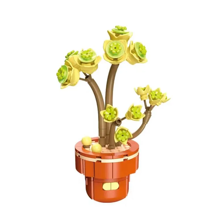 DOSTOYS 113-16 BLOSSOM MİNİ ÇİÇEK BLOK OYUNCAK PALMER 160 PARÇA 6+