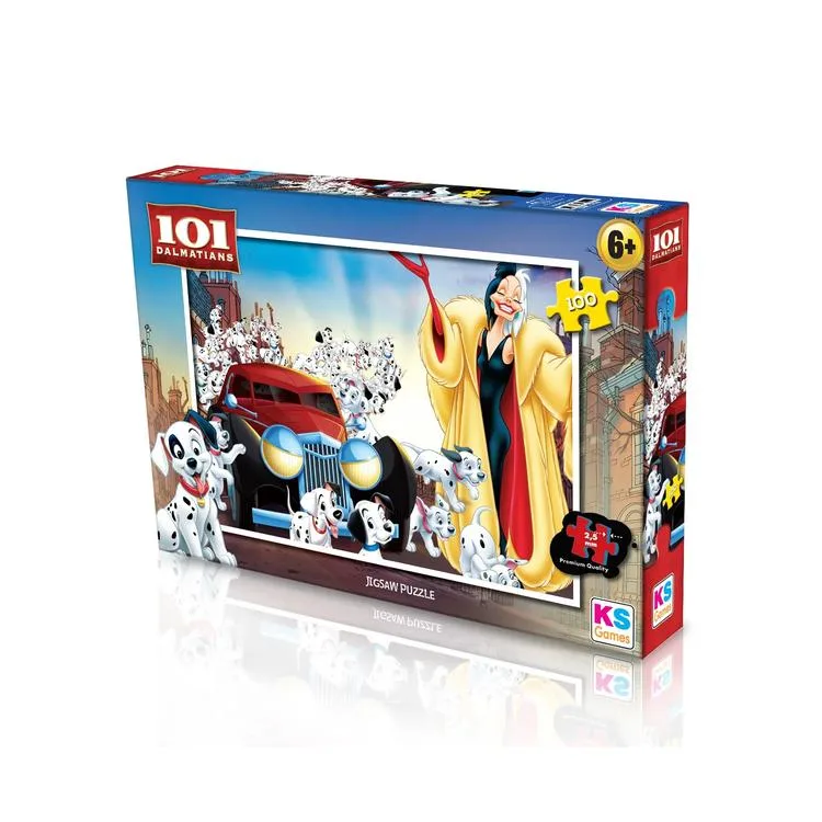 KS GAMES DAL714 101 DALMATION STREET YAPBOZ/PUZZLE 100 PARÇA