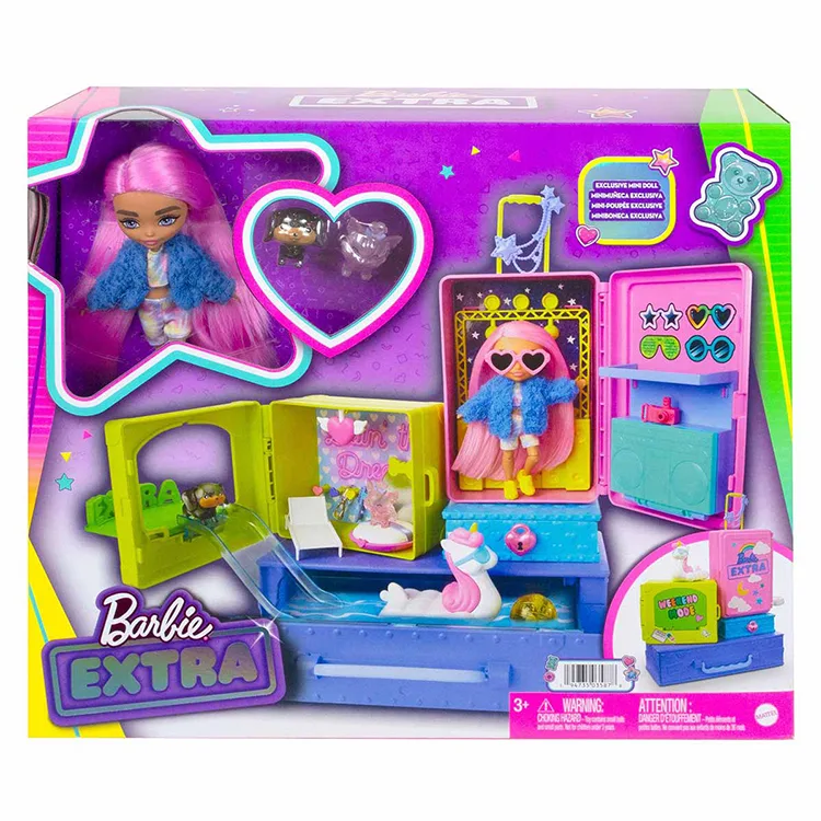 MATTEL HDY91 BARBİE EKSTRA MİNİ HAYVAN DOSTLARININ SEYAHAT MACERALARI
