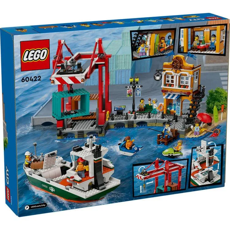 LEGO CITY 60422 YÜK GEMİLİ LİMAN 1226 PARÇA 8+