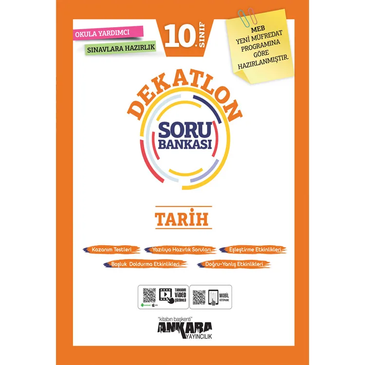 ANKARA 10.SINIF TARİH DEKATLON SORU BANKASI