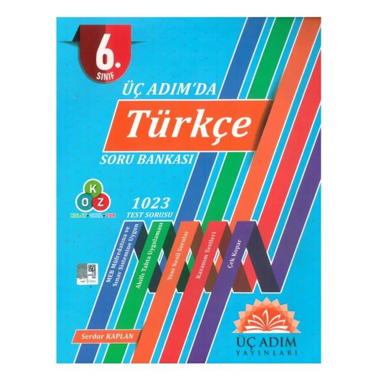 ÜÇ ADIM 6. SINIF ÜÇ ADIM'DA TÜRKÇE SORU BANKASI