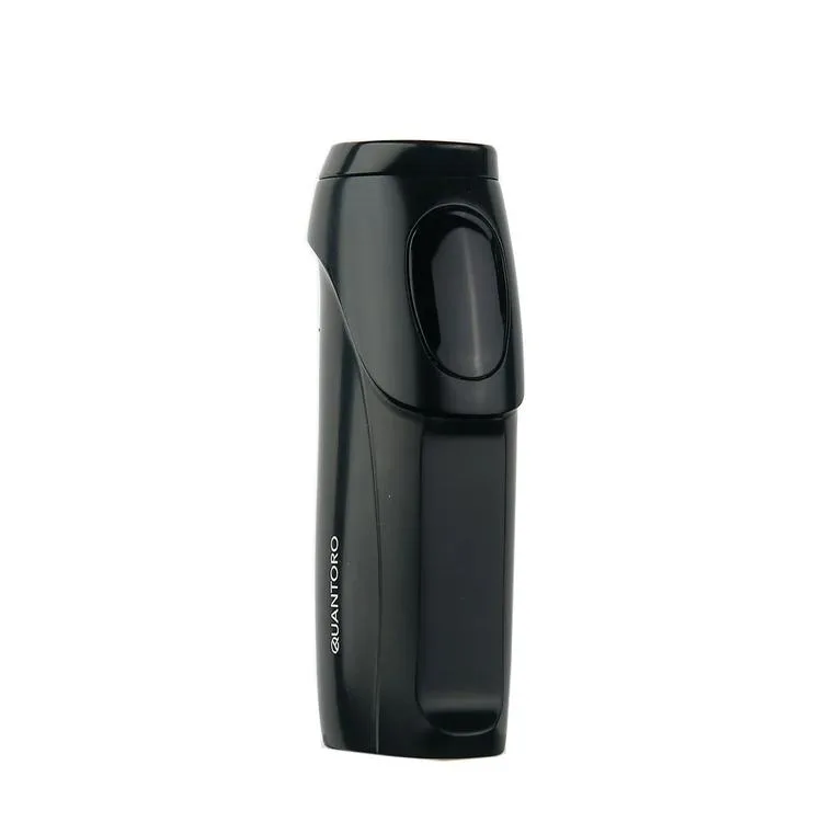 QUANTORO MGM05-51 ÜÇLÜ TORCH – USB ŞARJLI ELEKTRONİK JET ALEV ÇAKMAK – SİYAH