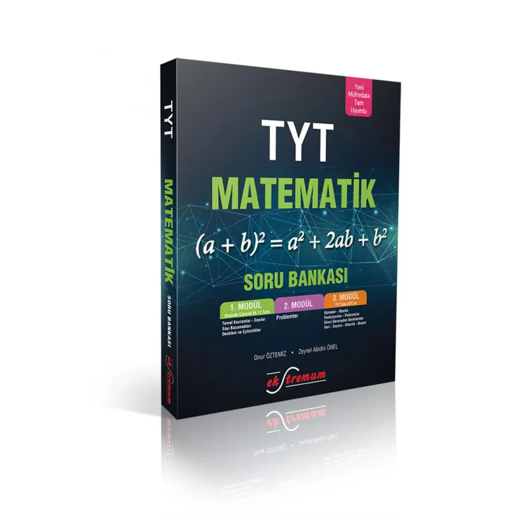 EKSTREMUM TYT MATEMATİK SORU BANKASI 3'LÜ SET