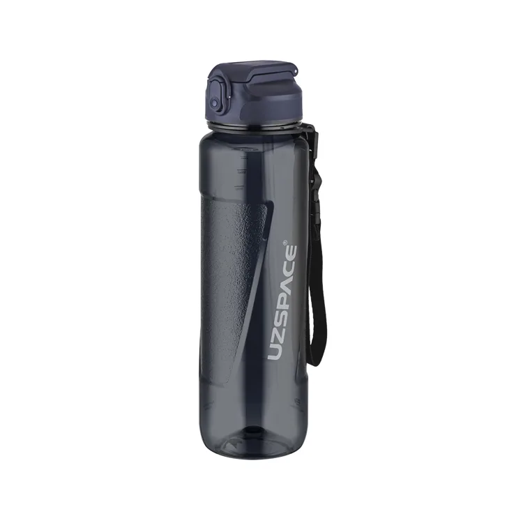UZSPACE PİPETLİ MATARA TRITAN 6057 1000 ML SİYAH