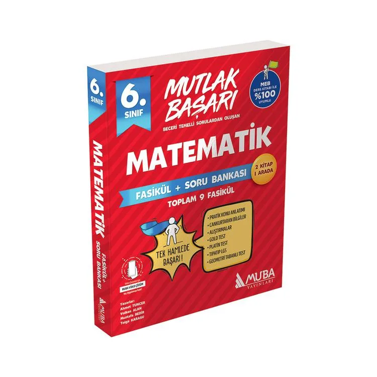 MUBA 6. SINIF MUTLAK BAŞARI MATEMATİK FASİKÜL + SORU BANKASI