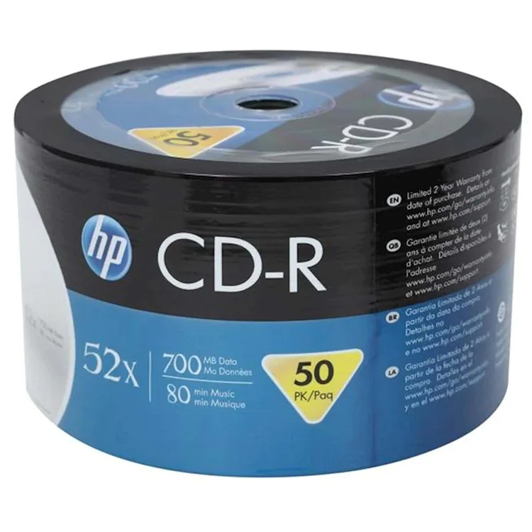 HP CD-R 700MB 52X 50'Lİ CRE00070-3