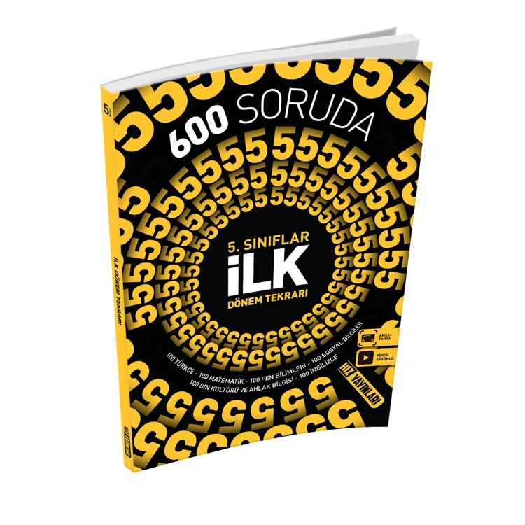 HIZ 5. SINIF 600 SORUDA İLK DÖNEM TEKRARI