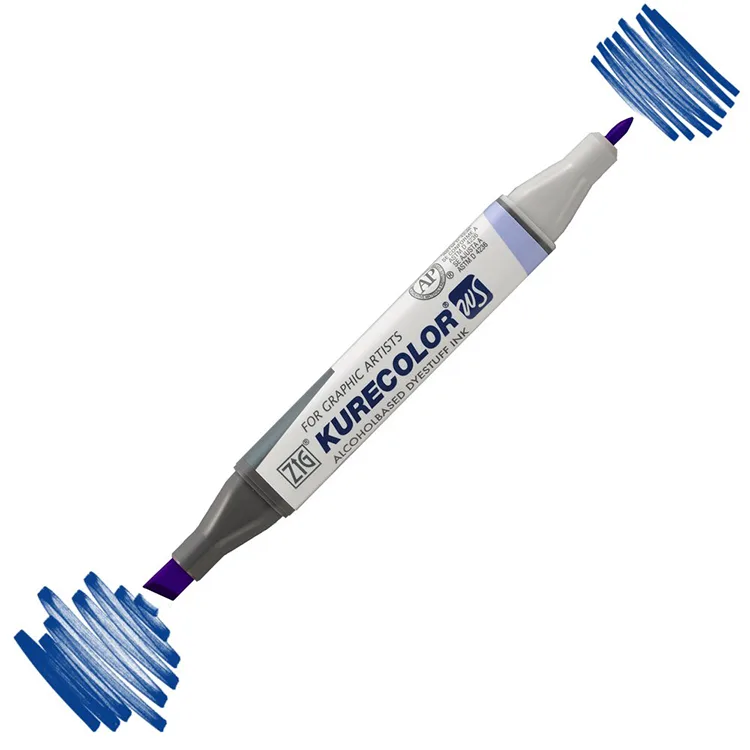 ZIG KURECOLOR KC-3000 317 TWIN S MARKER KALEM BLUE