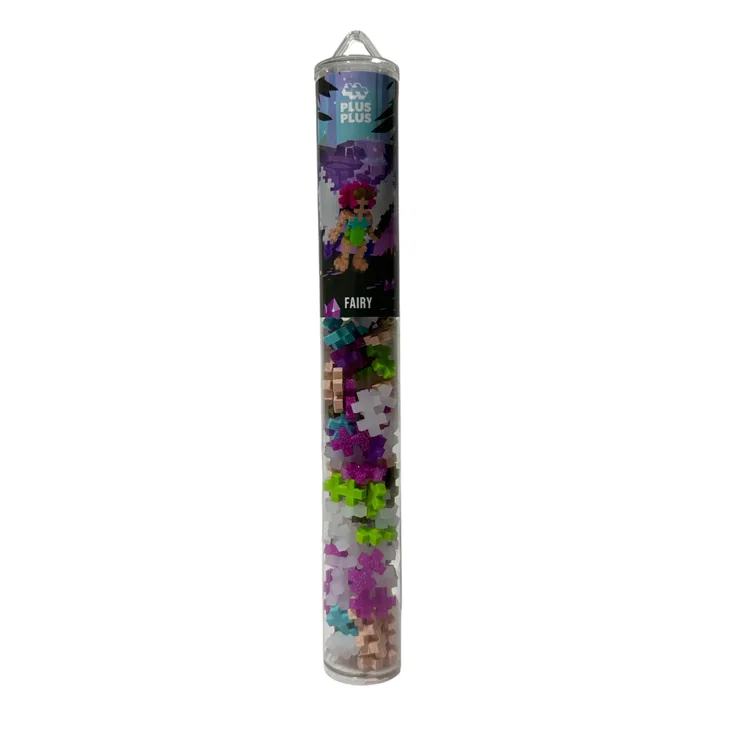 PLUS-PLUS 4241 FAIRY MİNİ MİX BLOK PUZZLE YAPI SETİ 100 PARÇA TÜP