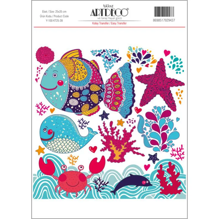 ARTDECO KOLAY TRANSFER 25X35CM DESEN 38