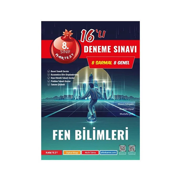 NARTEST 8. SINIF MOD FEN BİLİMLERİ 16'LI DENEME