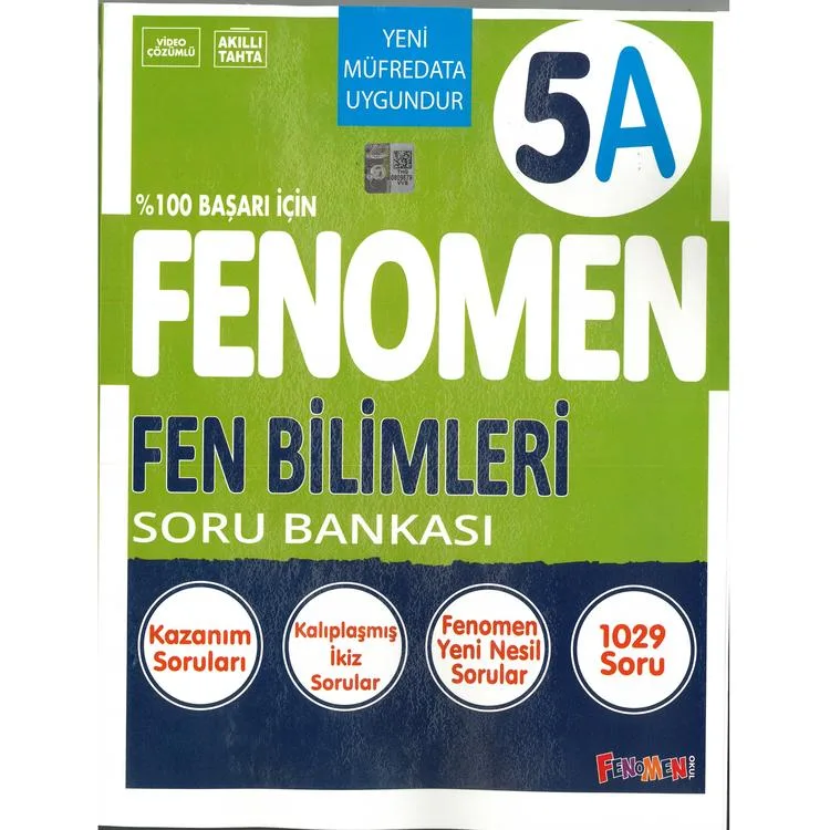 FENOMEN 5. SINIF FEN BİLİMLERİ A SORU BANKASI