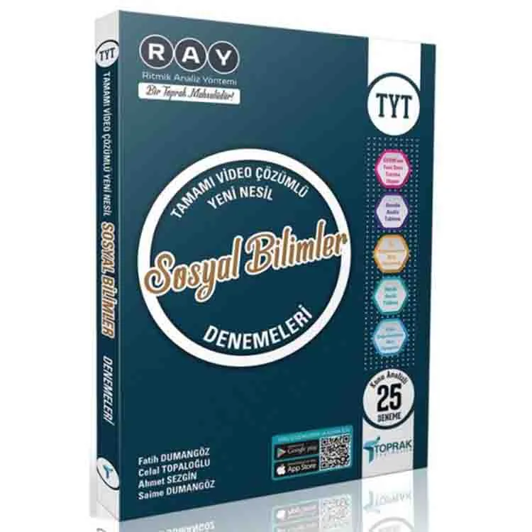 TOPRAK TYT SOSYAL BİLGİLER DENEME KİTABI