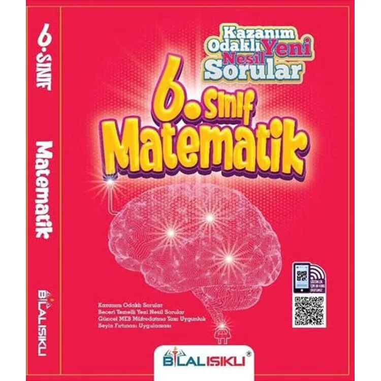 ADIM ADIM IŞIKLI 6. SINIF MATEMATİK KAZANIM ODAKLI YENİ NESİL SORULAR