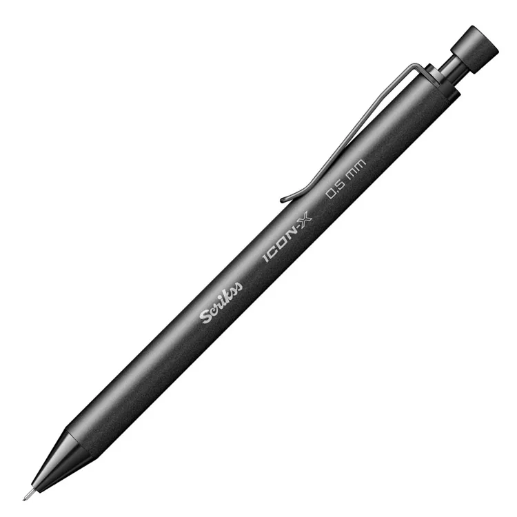 SCRIKSS ICON-X 0.5MM VERSATİL KALEM MAT SİYAH