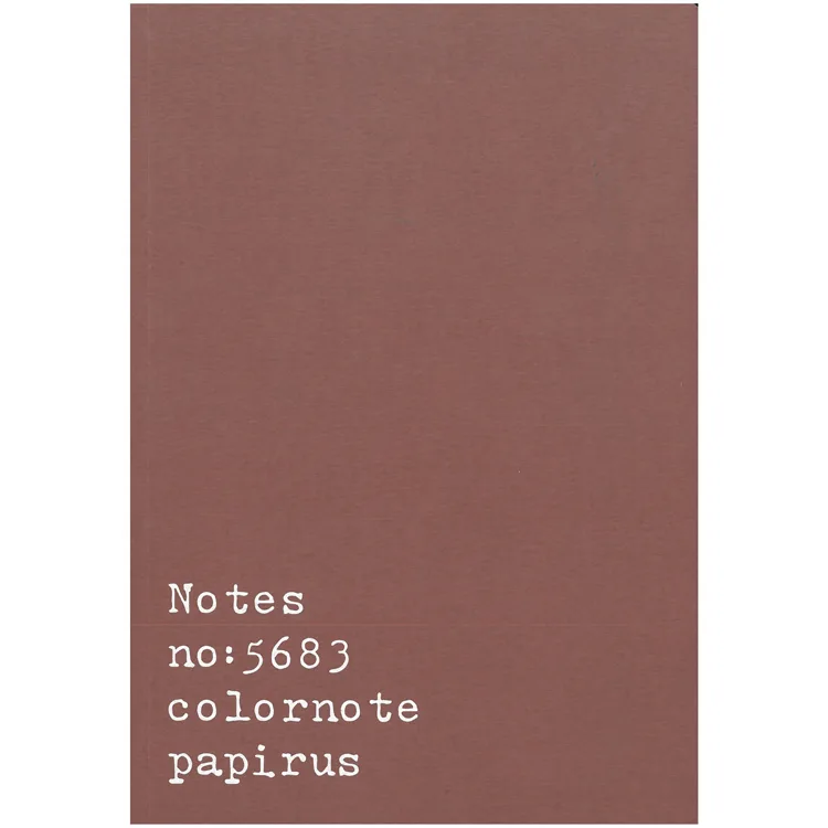 PAPİRÜS NOTES TERZİ DİKİŞ KARTON KAPAK 16X23 56YP. ÇİZGİSİZ DEFTER