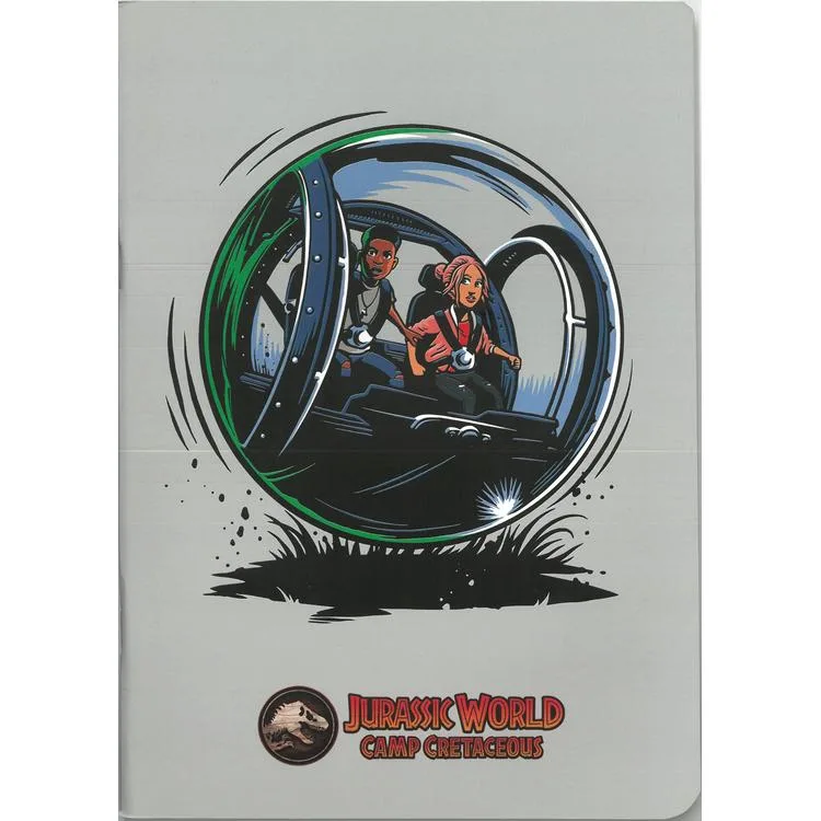 MABBELS 388173 JURASSIC WORLD 17x24 TEL DİKİŞLİ KARTON KAPAK KARELİ DEFTER