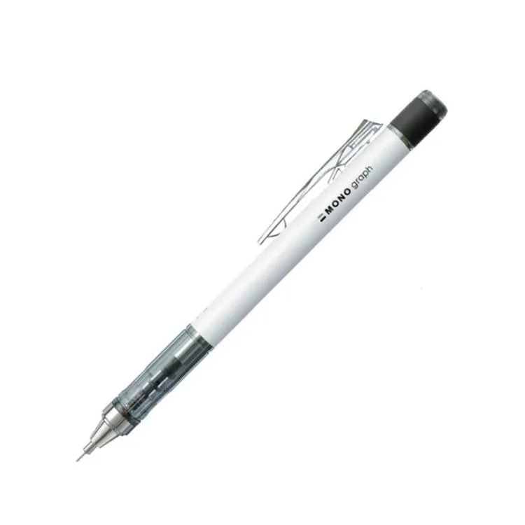 TOMBOW MONO GRAPH MEKANİK KURŞUN KALEM 0.7MM WHITE SH-MG 94R7