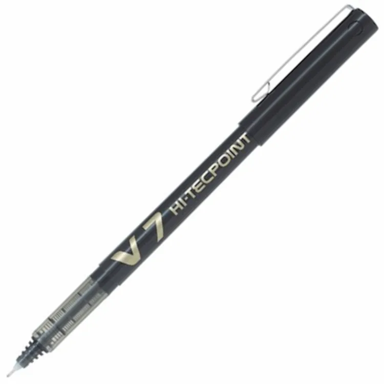 PİLOT V7 HI-TECHPOINT SİYAH KALEM