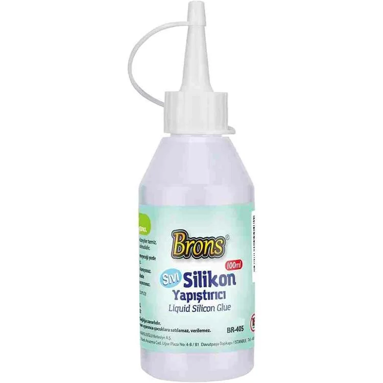 BRONS BR-405 SIVI SİLİKON YAPIŞTIRICI 100 ML