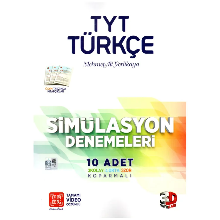 ÇÖZÜM TYT TÜRKÇE TAMAMI VİDEO ÇÖZÜMLÜ SİMÜLASYON DENEMELERİ