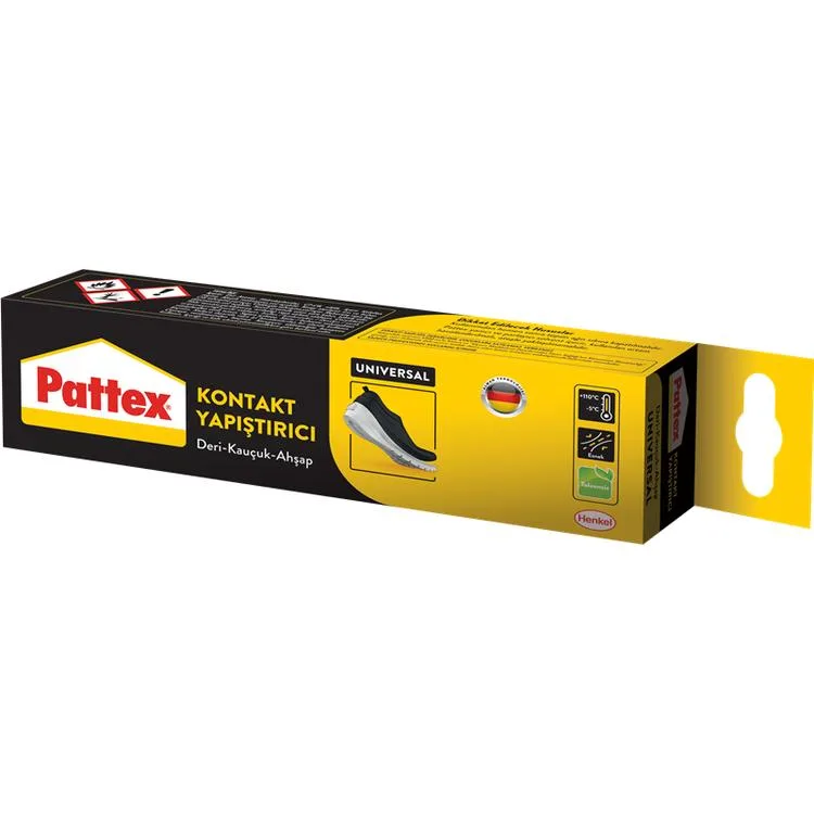 PATTEX YAPIŞTIRICI DERİ KAUÇUK AHŞAP 50 GR TÜP - 3023773