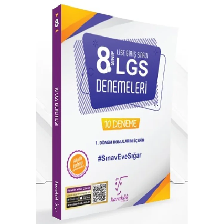 KAREKÖK 8. SINIF LGS 1. DÖNEM 10 DENEME