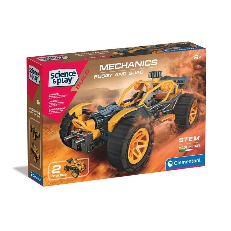 CLEMENTONI 75077 MEKANİK LABORATUVARI BUGGY VE QUAD