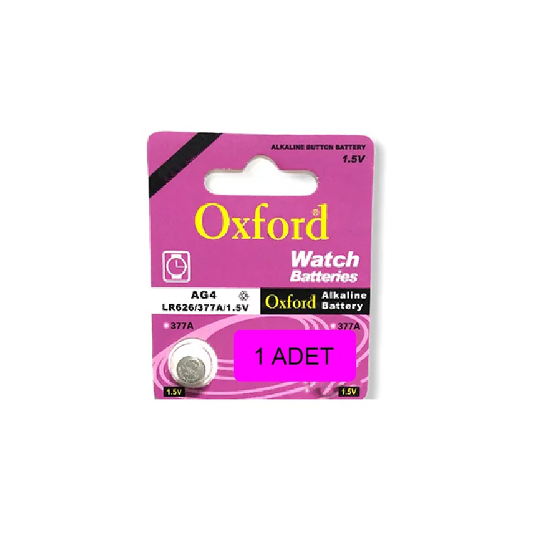 OXFORD AG 4 /LR626H/LR66 ALKALINE PİL