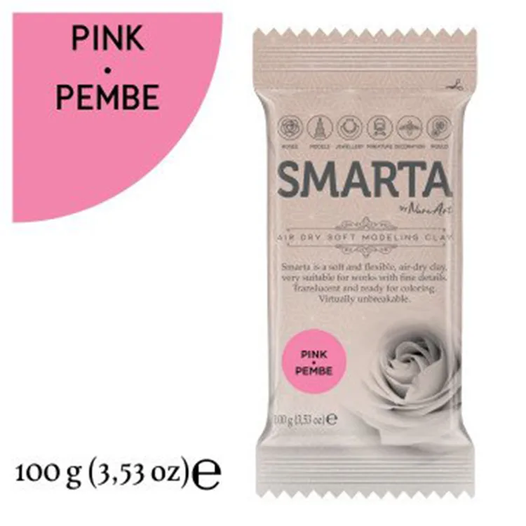 SMARTA MODELLEME KİL HAMURU 100 GR NO:23 PEMBE (PINK)