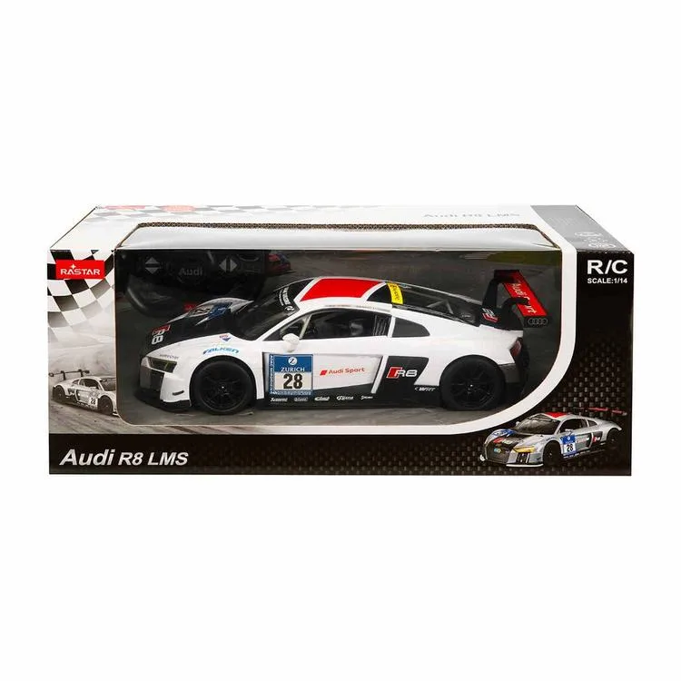 SUNMAN S00075300 R8 LMS 1:14 UZAKTAN KUMANDALI IŞIKLI ARABA AUDI KUTULU