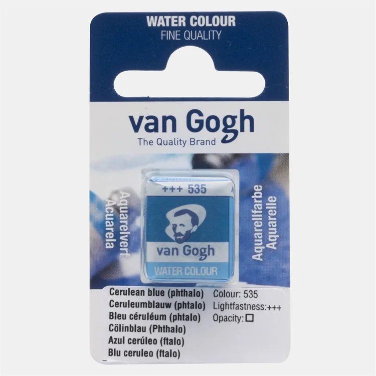 VAN GOGH 20865351 TABLET SULU BOYA YEDEĞİ - CERULEAN BLUE (PHTHALO) 535