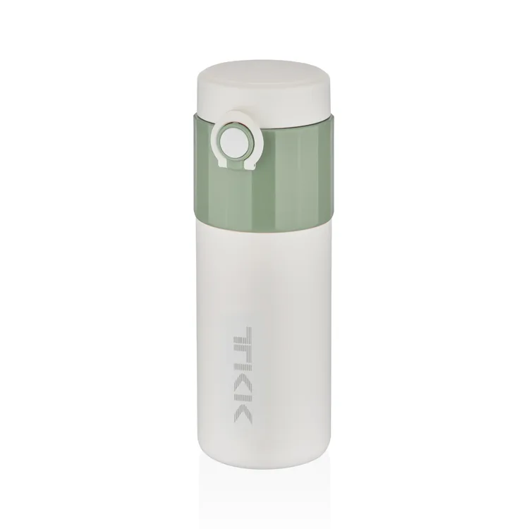 VAGONLİFE TKK ÇELİK TERMOS BEYAZ-YEŞİL 450ML T2007