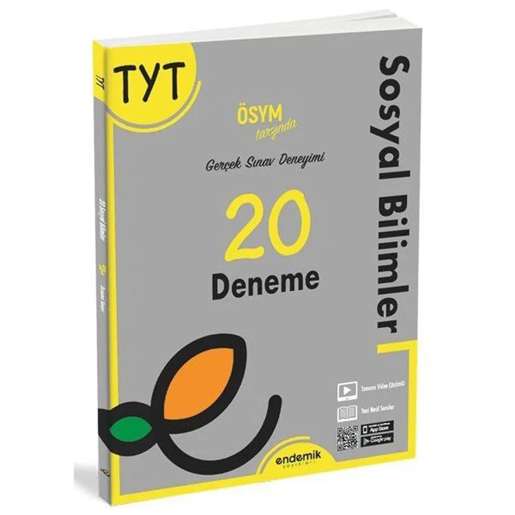 ENDEMİK TYT SOSYAL BİLGİLER 20'Lİ DENEME SINAVI