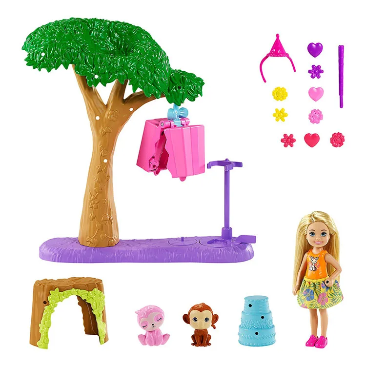 MATTEL BARBİE GTM84 CHELSEA PARTİ EĞLENCE OYUN SETİ