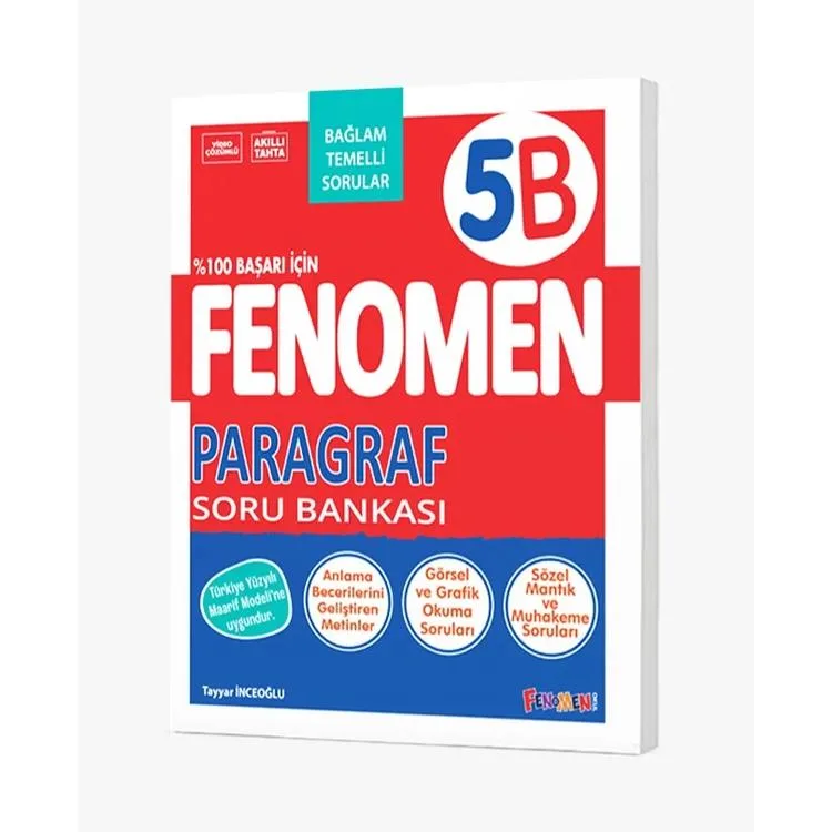 FENOMEN 5. SINIF PARAGRAF (B) SORU BANKASI
