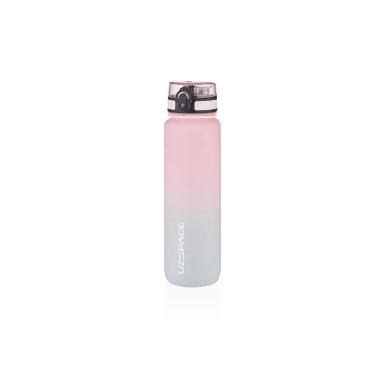 UZSPACE 3038-6 TRITAN MATARA 1000 ML PINK- GREY