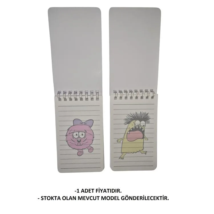 CEM STRANGE US SU-3244 12,5x7,5 cm MİNİ YAPIŞKAN AYRAÇLI NOT DEFTERİ